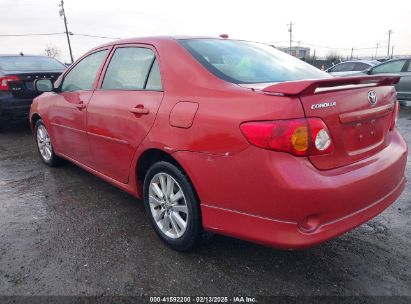 2009 TOYOTA COROLLA LE Red  Gasoline JTDBL40E79J001768 photo #4