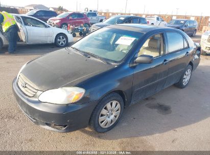 2003 TOYOTA COROLLA LE Black  Gasoline 1NXBR38E33Z190269 photo #3