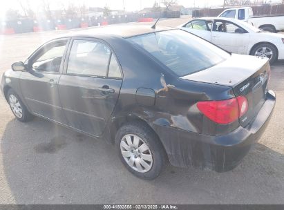 2003 TOYOTA COROLLA LE Black  Gasoline 1NXBR38E33Z190269 photo #4