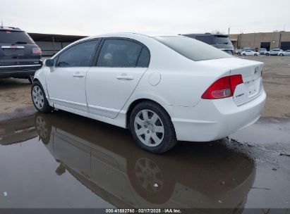 2008 HONDA CIVIC LX White  Gasoline 2HGFA16528H347502 photo #4