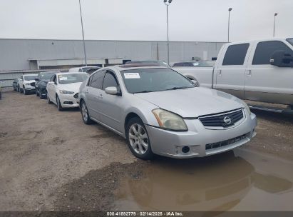 2008 NISSAN MAXIMA 3.5 SL Silver  gas 1N4BA41E58C802552 photo #1