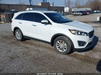 2016 KIA SORENTO 2.4L LX White  Gasoline 5XYPG4A31GG117925 photo #1