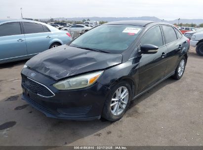 2015 FORD FOCUS SE Black  Gasoline 1FADP3F22FL369608 photo #3