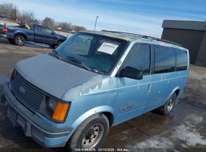 1992 CHEVROLET ASTRO Blue  Gasoline 1GNDM19Z0NB233117 photo #3