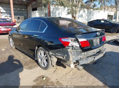 2015 HONDA ACCORD TOURING Black  Gasoline 1HGCR3F94FA016197 photo #4