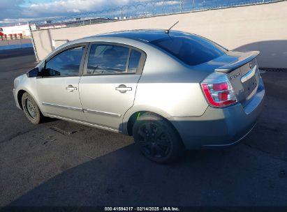 2012 NISSAN SENTRA 2.0 S Gray  Gasoline 3N1AB6APXCL759679 photo #4