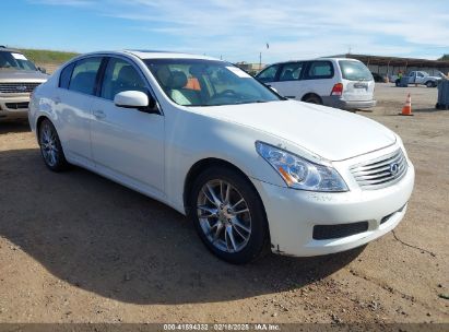 2007 INFINITI G35 JOURNEY White  Gasoline JNKBV61EX7M714825 photo #1