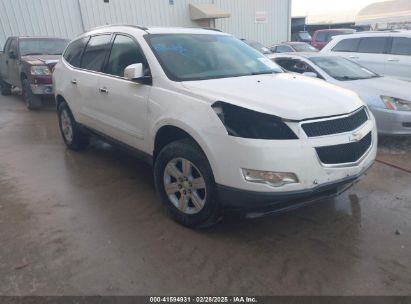 2011 CHEVROLET TRAVERSE 1LT White  Gasoline 1GNKVGED3BJ248956 photo #1