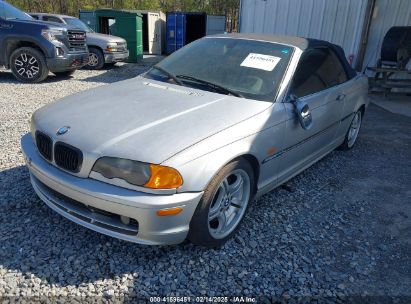 2001 BMW 330CI Silver  Gasoline WBABS53421JU87323 photo #3