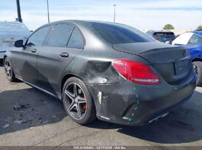 2016 MERCEDES-BENZ C 450 AMG 4MATIC Black  Gasoline 55SWF6EBXGU141867 photo #4