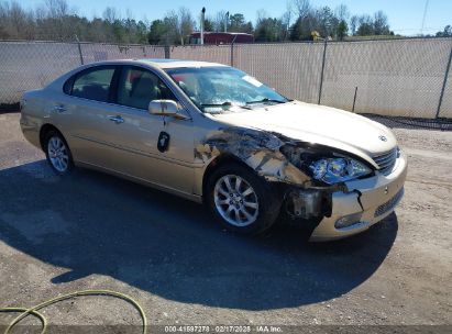 2004 LEXUS ES 330 Gold  Gasoline JTHBA30G745013033 photo #1