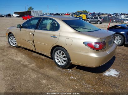 2004 LEXUS ES 330 Gold  Gasoline JTHBA30G745013033 photo #4