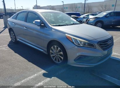 2015 HYUNDAI SONATA SPORT Silver  Gasoline 5NPE34AF1FH244906 photo #1