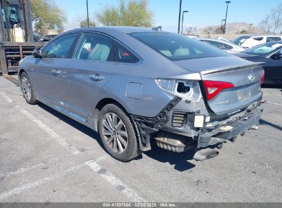 2015 HYUNDAI SONATA SPORT Silver  Gasoline 5NPE34AF1FH244906 photo #4