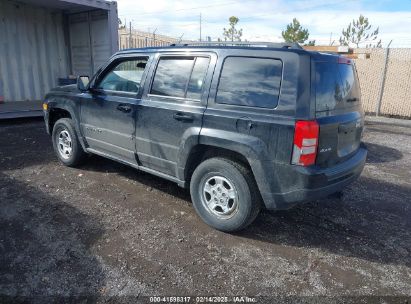 2014 JEEP PATRIOT SPORT Black  Gasoline 1C4NJRBB5ED841625 photo #4