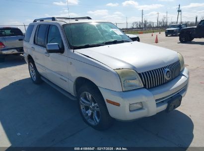 2010 MERCURY MOUNTAINEER PREMIER White  Gasoline 4M2EN3JE7AUJ01320 photo #1