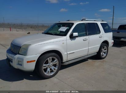 2010 MERCURY MOUNTAINEER PREMIER White  Gasoline 4M2EN3JE7AUJ01320 photo #3