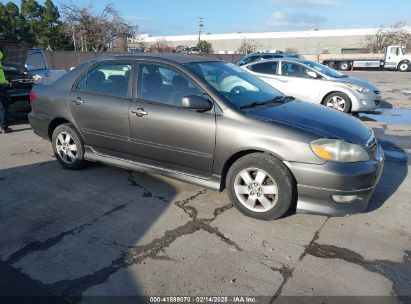 2006 TOYOTA COROLLA S Gray  Gasoline 1NXBR32E86Z730275 photo #1