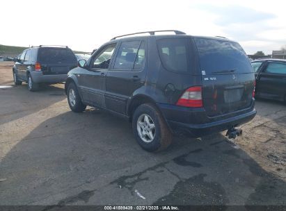 2000 MERCEDES-BENZ ML 320 Black  Gasoline 4JGAB54E9YA181893 photo #4