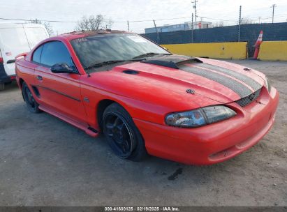 1994 FORD MUSTANG GT Red  Gasoline 1FALP42T0RF100087 photo #1