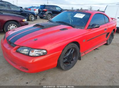 1994 FORD MUSTANG GT Red  Gasoline 1FALP42T0RF100087 photo #3