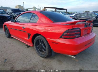 1994 FORD MUSTANG GT Red  Gasoline 1FALP42T0RF100087 photo #4