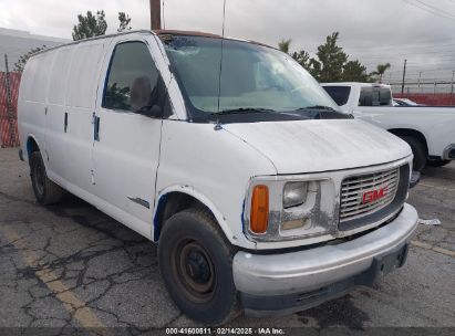 2002 GMC SAVANA STANDARD White  Diesel 1GTHG35F021200273 photo #1