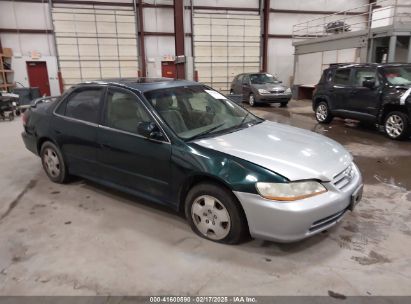 2001 HONDA ACCORD 3.0 EX Green  Gasoline 1HGCG16501A056857 photo #1