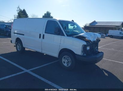 2017 CHEVROLET EXPRESS 2500 WORK VAN White  Flexible Fuel 1GCWGAFF2H1157705 photo #1