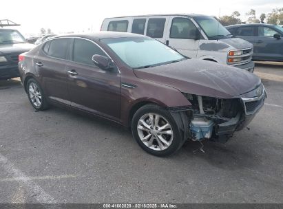 2013 KIA OPTIMA LX Maroon  Gasoline 5XXGM4A74DG114769 photo #1