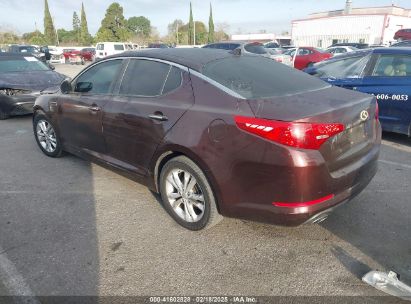 2013 KIA OPTIMA LX Maroon  Gasoline 5XXGM4A74DG114769 photo #4