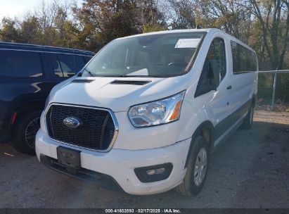 2021 FORD TRANSIT-350 PASSENGER VAN XLT White  Gasoline 1FBAX2Y89MKA49850 photo #3