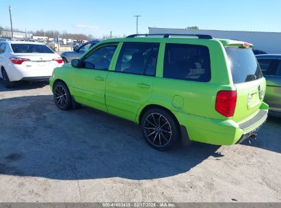 2003 HONDA PILOT EX Green  Gasoline 2HKYF18463H519057 photo #4