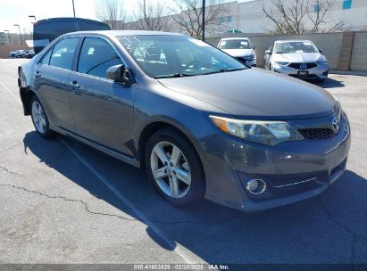 2013 TOYOTA CAMRY SE Gray  Gasoline 4T1BF1FK9DU653149 photo #1