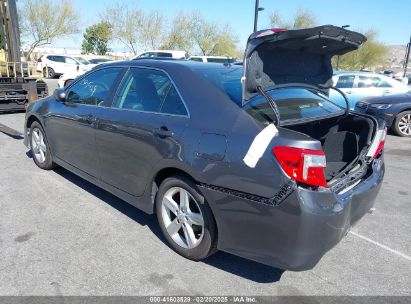 2013 TOYOTA CAMRY SE Gray  Gasoline 4T1BF1FK9DU653149 photo #4