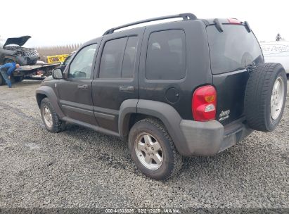 2006 JEEP LIBERTY SPORT Black  Gasoline 1J8GL48KX6W227584 photo #4