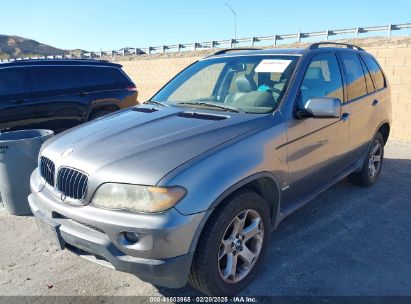 2004 BMW X5 3.0I Gray  Gasoline 5UXFA13574LU27277 photo #3