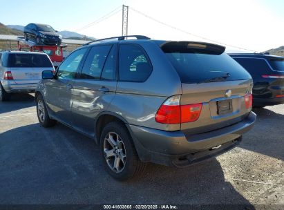 2004 BMW X5 3.0I Gray  Gasoline 5UXFA13574LU27277 photo #4