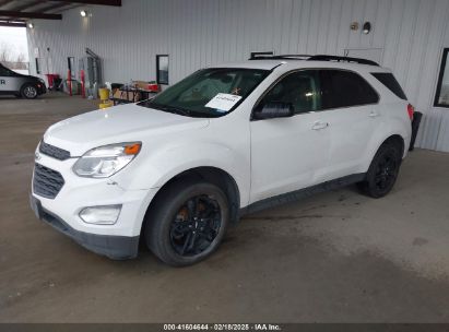 2017 CHEVROLET EQUINOX LT White  Gasoline 2GNALCEK8H1556295 photo #3