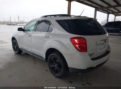 2017 CHEVROLET EQUINOX LT White  Gasoline 2GNALCEK8H1556295 photo #4