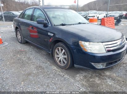 2008 FORD TAURUS SEL Black  Gasoline 1FAHP24W68G116059 photo #1