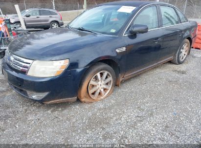 2008 FORD TAURUS SEL Black  Gasoline 1FAHP24W68G116059 photo #3