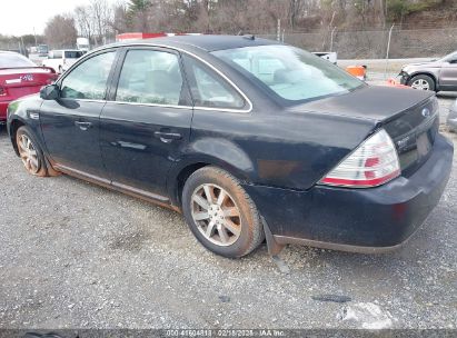 2008 FORD TAURUS SEL Black  Gasoline 1FAHP24W68G116059 photo #4