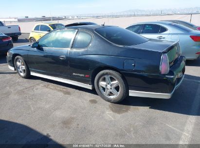 2005 CHEVROLET MONTE CARLO SUPERCHARGED SS Black  Gasoline 2G1WZ121X59335901 photo #4