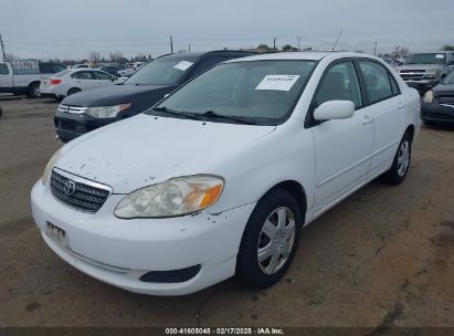 2006 TOYOTA COROLLA LE White  Gasoline 1NXBR32E86Z623095 photo #3