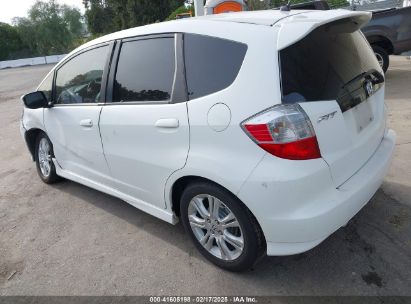 2010 HONDA FIT SPORT White  Other JHMGE8H4XAC017957 photo #4