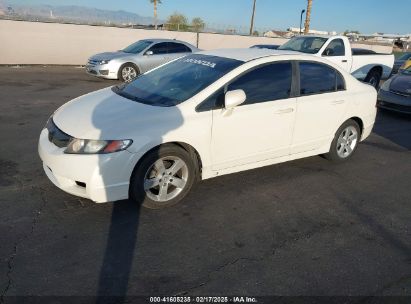 2011 HONDA CIVIC LX-S White  Gasoline 2HGFA1F66BH527310 photo #3