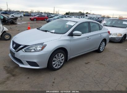 2017 NISSAN SENTRA SV Gray  Gasoline 3N1AB7AP0HL717339 photo #3