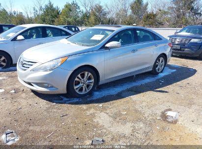 2013 HYUNDAI SONATA LIMITED Silver  Gasoline 5NPEC4ACXDH606301 photo #3