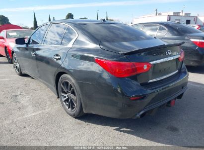 2017 INFINITI Q50 3.0T SIGNATURE EDITION Black  Gasoline JN1EV7AP6HM741272 photo #4